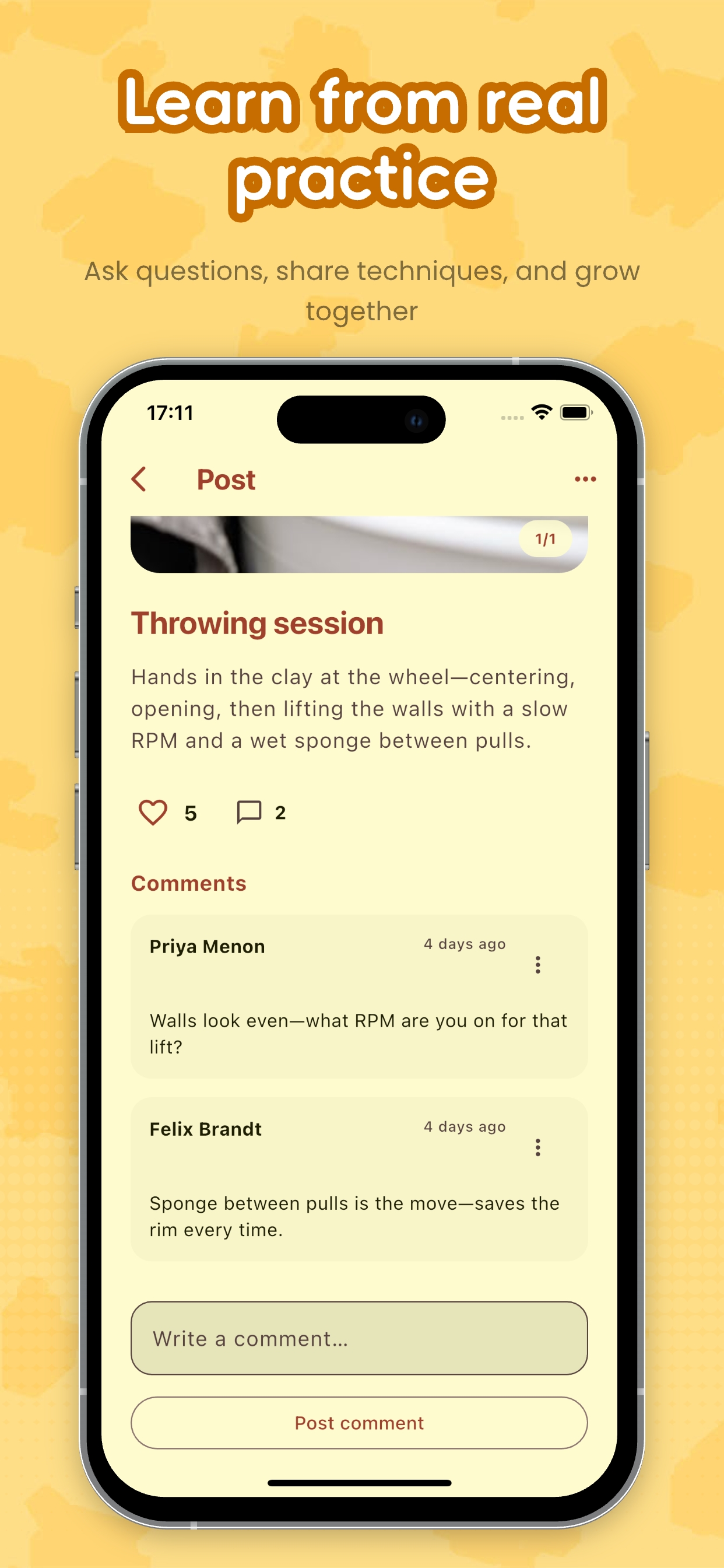 Fiki practice and timer experience